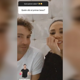 Bisbal y Rosanna confiesan quién dio el primer beso