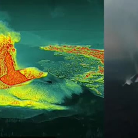 El volcán sigue liberando energía en el día 60 de erupción