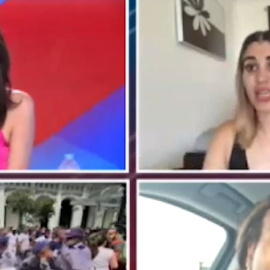 La 'youtuber' cubana Dina Stars, detenida mientras es entrevistada