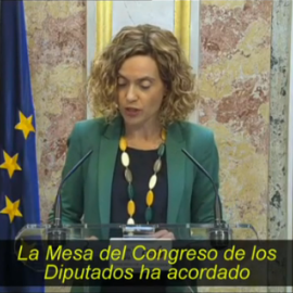 Los diputados independentistas presos, suspendidos de sus funciones en el Congreso