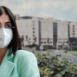 17/11/2021 La ministra de Sanidad, Carolina Darias, visita los servicios de Oncología Radioterápica y de Radiodiagnóstico del Hospital Universitario Doctor Negrín de Las Palmas de Gran Canaria