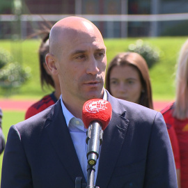 Rubiales subraya el "reto de igualdad" de la Selección Española Femenina