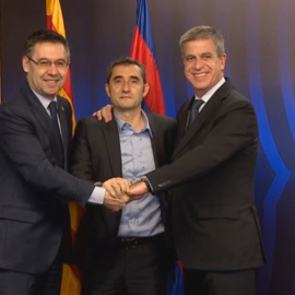 Ernesto Valverde continuará como entrenador del Barça