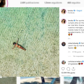 Lara Álvarez cumple 33 años sumergida en los paisajes hondureños