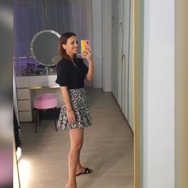 Paula Echevarría se entretiene de la mejor manera estos días