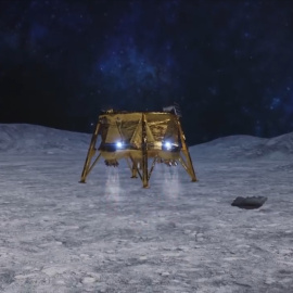 La sonda israelí 'Beresheet' se estrella en la superficie lunar