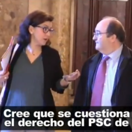 Los independentistas tiran a Miquel Iceta de la presidencia del Senado