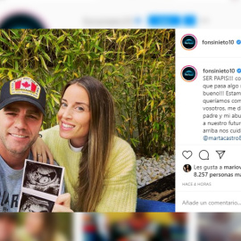 Fonsi Nieto y Marta Castro esperan su primer hijo juntos