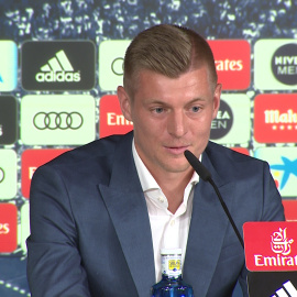 Toni Kroos, "feliz" por su renovación en el Real Madrid