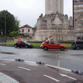 LAB celebra el 1 de Mayo con una caravana de coches, por el covi-19