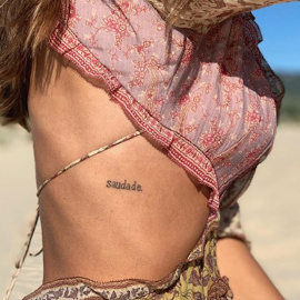 Sara Carbonero muestra uno de sus tatuajes más especiales