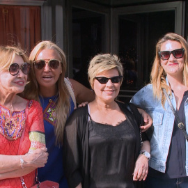 Belén Esteban agradece a las chicas 'Sálvame' su despedida de soltera