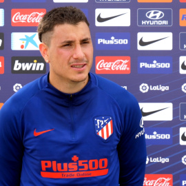 José María Giménez señala como estaba ansioso por volver a entrenar
