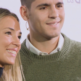 Alice Campello y Álvaro Morata lo pasan en grande con sus hijos 