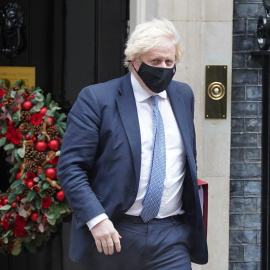El primer ministro británico, Boris Johnson a 08 de diciembre de 2021.