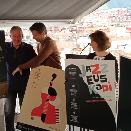 Presentación de los tres festivales de jazz vascos