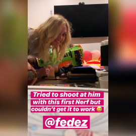 Chiara Ferragni comparte en Instagram cómo se divierte con su marido