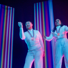 Sam Smith y Demi Lovato triunfan en las Olimpiadas del amor con 'I´m ready'