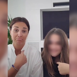 Paula Echevarría recibe clases de su hija para aprender a usar TikTok