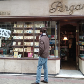La librería Pérgamo, en el barrio de Salamanca de Madrid.