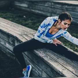 Sara Sálamo sigue entrenando en casa pese poder salir a correr fuera