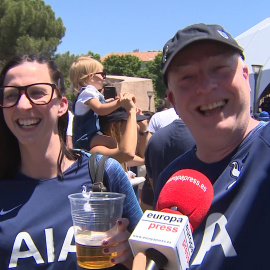 Liverpool y Tottenham cuentan las horas para la final desde la fanzone