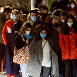 Colas vacunación Santiago Compostela