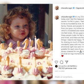 Chiara Ferragni cumple 33 años ¡Felicidades!