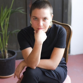 L'autora de 'Terres mortes', Núria Bendicho.