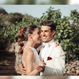 Candela Serrat y Dani Muriel se casan