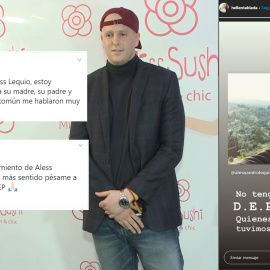 Los famosos rinden homenaje a Álex Lequio en redes sociales