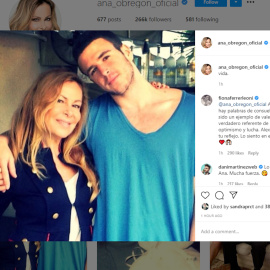 Ana García Obregón reaparece en Instagram: "Se apagó mi vida"
