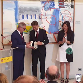 David Ferrer recibe la Medalla de Oro al mérito deportivo