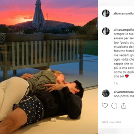 Alice Campello y Álvaro Morata, más unidos que nunca