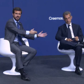 Pablo Casado: "¿Alguien entendería que Sarkozy hubiera pactado con los terroristas del Bataclan?"