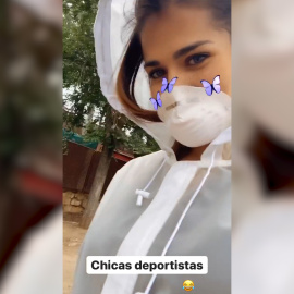 Laura Escanes y Sara Sálamo, dos maneras de practicar ejercicio