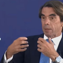 Aznar, sobre las pensiones: "Yo no soy pensionista, ni estoy jubilado, ni nada de eso, ni tengo ganas de jubilarme, ni me pienso jubilar"