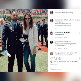 El hermano de Irene Rosales se convierte en policía