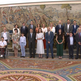 La Reina Letizia, muy cercana con seis héroes anónimos