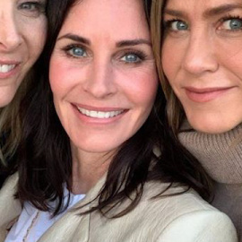 Las actrices de 'Friends' se reencuentran por un especial motivo