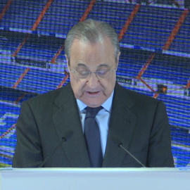 Florentino: "Vamos a incorporar talentos futbolísticos para cometer nuevos retos"