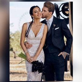 Sergio Ramos y Pilar Rubio comparten su foto más romántica