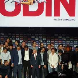 Godín se despide del Atlético de Madrid