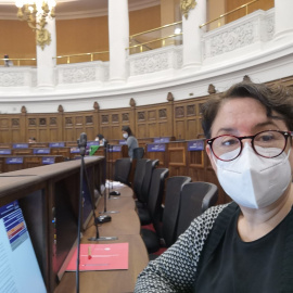 La política chilena Beatriz Sánchez, en una imagen de archivo.