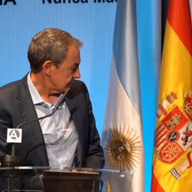 José Luis Rodríguez Zapatero: "No se puede ser un demócrata auténtico si no se apoya la reivindicación de aquellos que  sufrieron la injusticia de una dictadura"