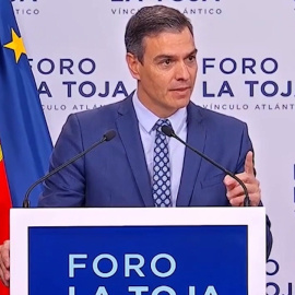 Pedro Sánchez:  "La verdadera diferencia entre el pasado y el futuro es la ausencia y la presencia de las mujeres"