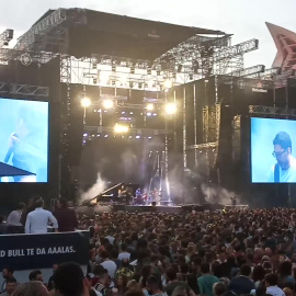 Concierto de Iván Ferreiro en el festival de Les Arts en Valencia
