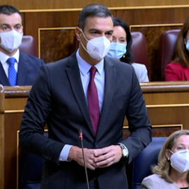 Pedro Sánchez responde a Pablo Casado: "Siempre que gobierna la izquierda hay abucheos e insultos a los presidentes de izquierdas"