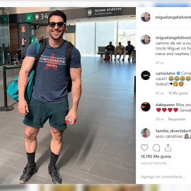 Miguel Ángel Silvestre se dispone a visitar a sus sobrinos