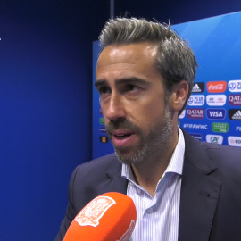 Jorge Vilda: "Generamos ocasiones y en el futuro entrarán"